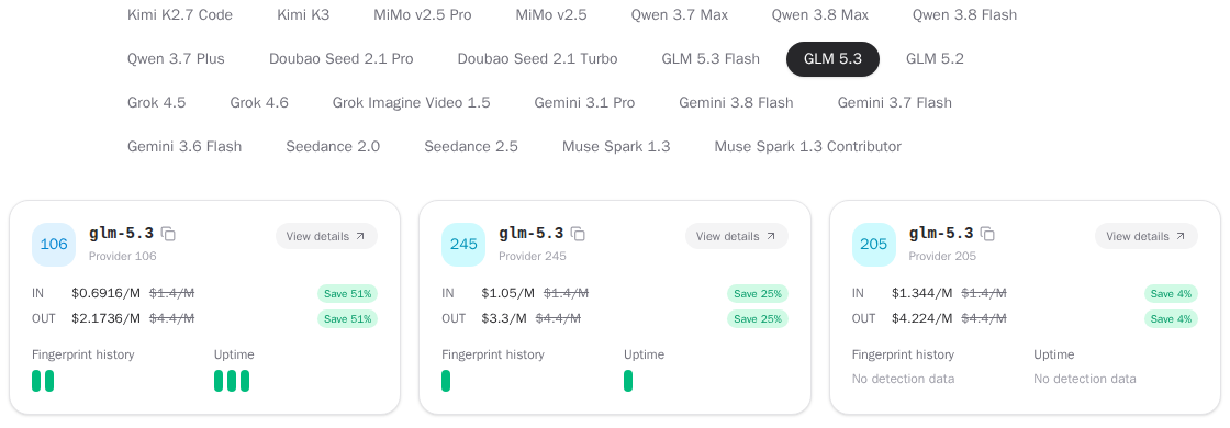 APIMaster GLM-5.3 marketplace